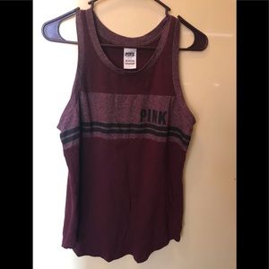 VICTORIAS SECRET PINK MUSCLE TANK SIZE SMALL